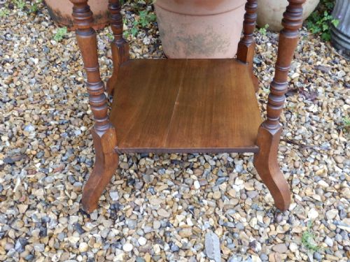 EDWARDIAN HEXAGONAL OCCASIONAL TABLE - ADDITIONAL PHOTO 2
