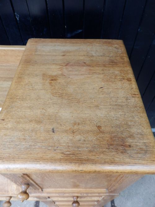 BUREAU SOLID OAK ERCOL EXCELLENT CONDITION - ADDITIONAL PHOTO 9