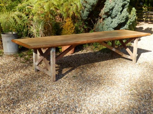 Pine Refectory Table.