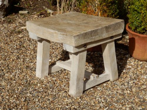 Butcher's Block, Very Solid and Heavy.