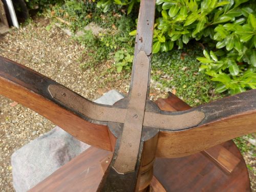 DINING TABLE 'D' END EARLY 19TH CENTURY REGENCY - ADDITIONAL PHOTO 10