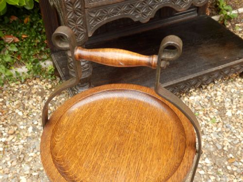 FOLDING CAKE STAND ARTS AND CRAFTS EXCELLENT CONDITION - ADDITIONAL PHOTO 3