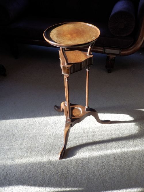 Wash Stand, Georgian. Mahogany