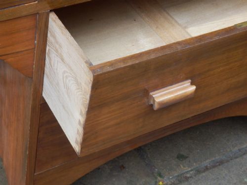 DRESSING TABLE WALNUT ART DECO - ADDITIONAL PHOTO 8