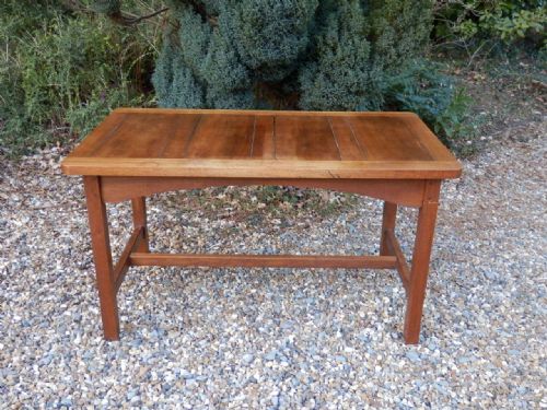 ARTS AND CRAFTS WALNUT DINING TABLE - ADDITIONAL PHOTO 2