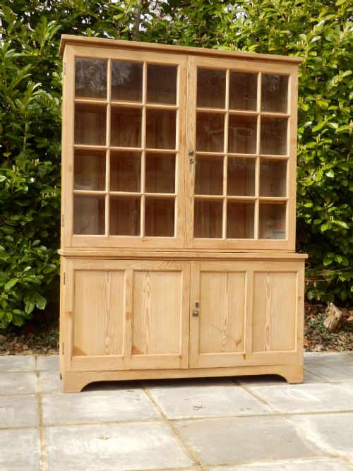 Library Bookcase, Solid Pine, Beautiful Condition.