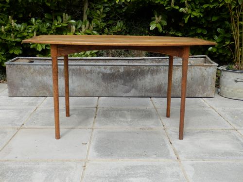 Arts and Crafts Oak Dining Table. Solid Oak. Very Solid.