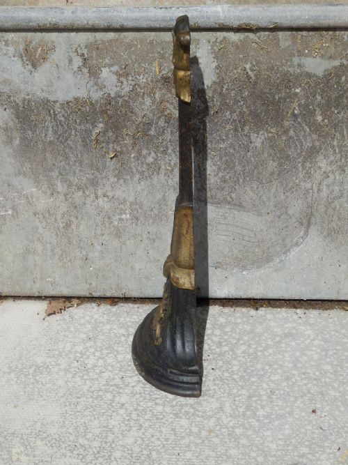 CAST IRON DOOR STOP VICTORIAN - ADDITIONAL PHOTO 1