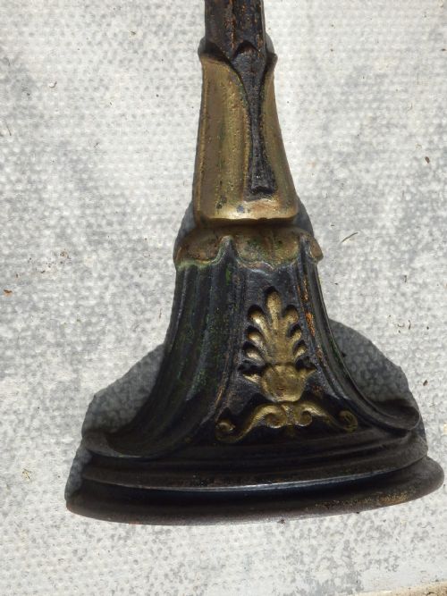 CAST IRON DOOR STOP VICTORIAN - ADDITIONAL PHOTO 4