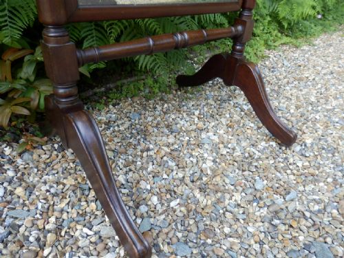 CHEVAL MIRROR FREE STANDING WALNUT FRAMED - ADDITIONAL PHOTO 6