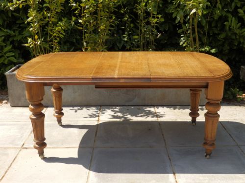 Oak Extending Dining Table