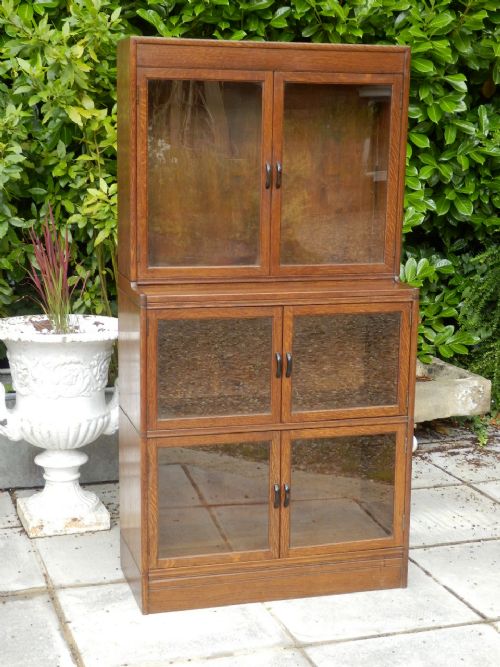 Sectional Bookcase/cupboard. Gunn Furniture Company.