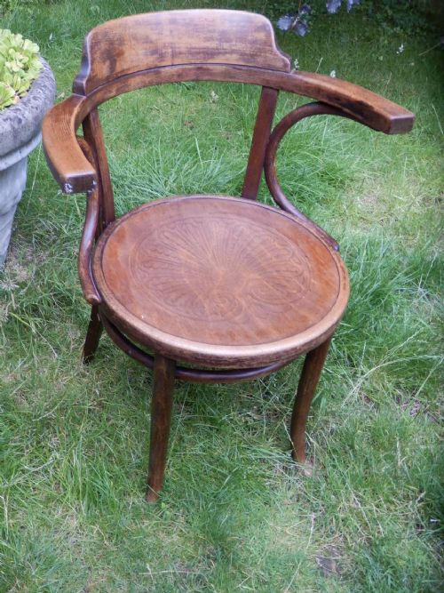 BENTWOOD CARVER CHAIR MUNDAS JJ KOHN LTD - ADDITIONAL PHOTO 3