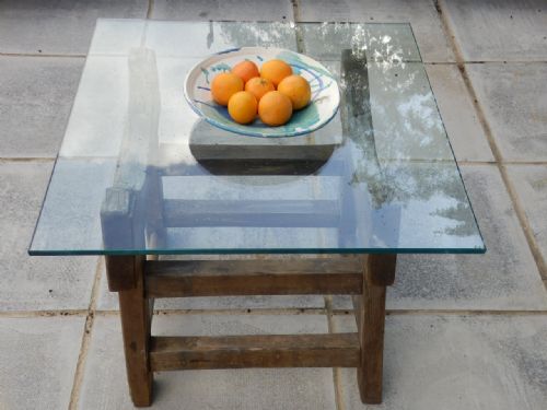BARREL STAND COFFEE TABLE - ADDITIONAL PHOTO 1