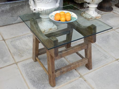 BARREL STAND COFFEE TABLE - ADDITIONAL PHOTO 2