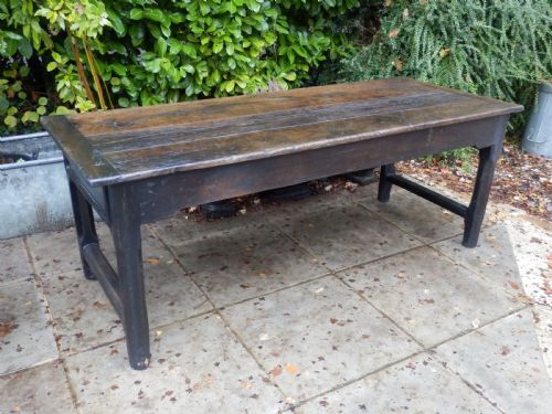 Oak Refectory Table.
