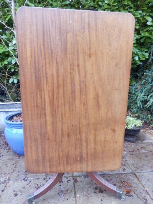 REGENCY TILT TOP TABLE RECTANGULAR 110CM X 72CM - ADDITIONAL PHOTO 6