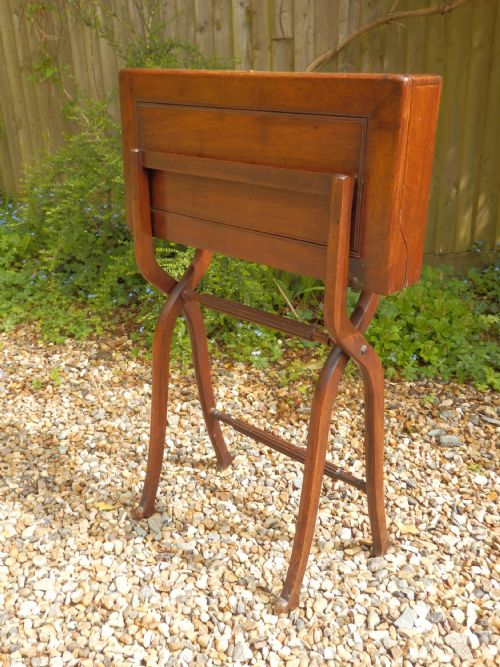 VICTORIAN FOLDING DESK - ADDITIONAL PHOTO 2