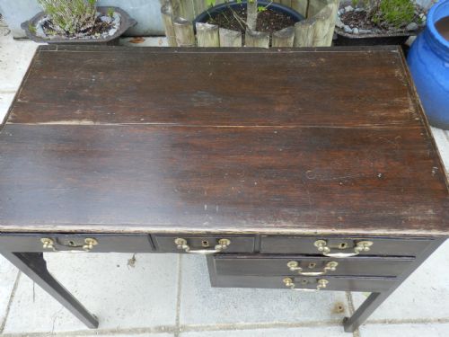 VICTORIAN DESK WITH 5 DRAWERS - ADDITIONAL PHOTO 3