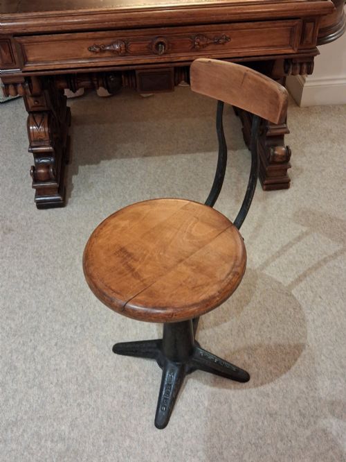 Singer Sewing Machinist's Stool.