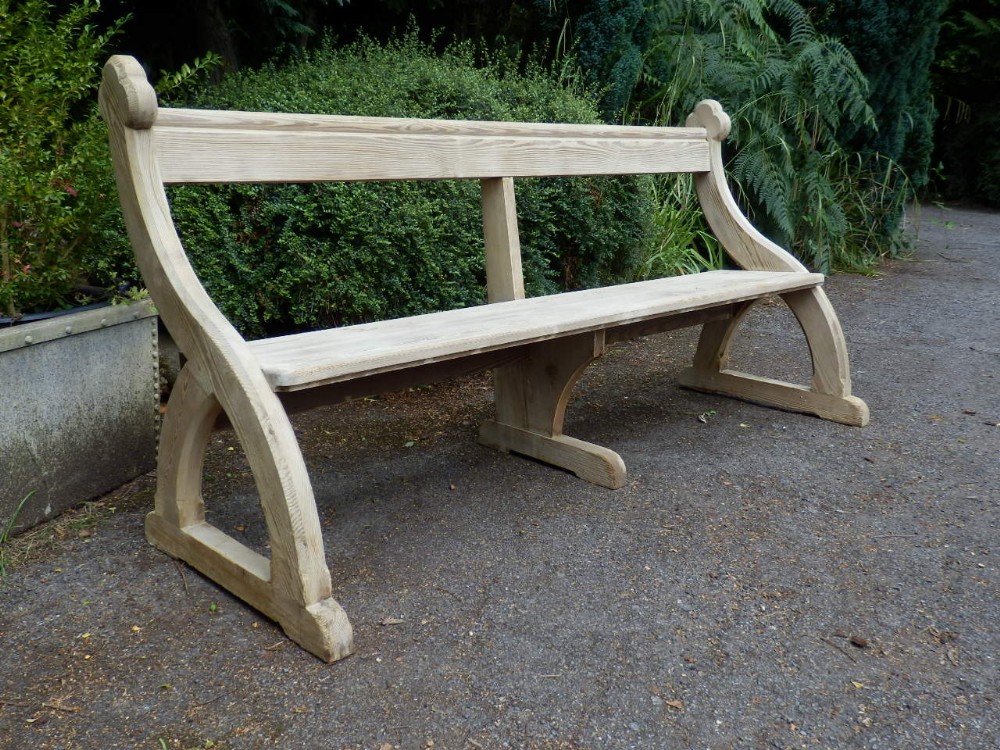 Church Pew. Arts and Crafts