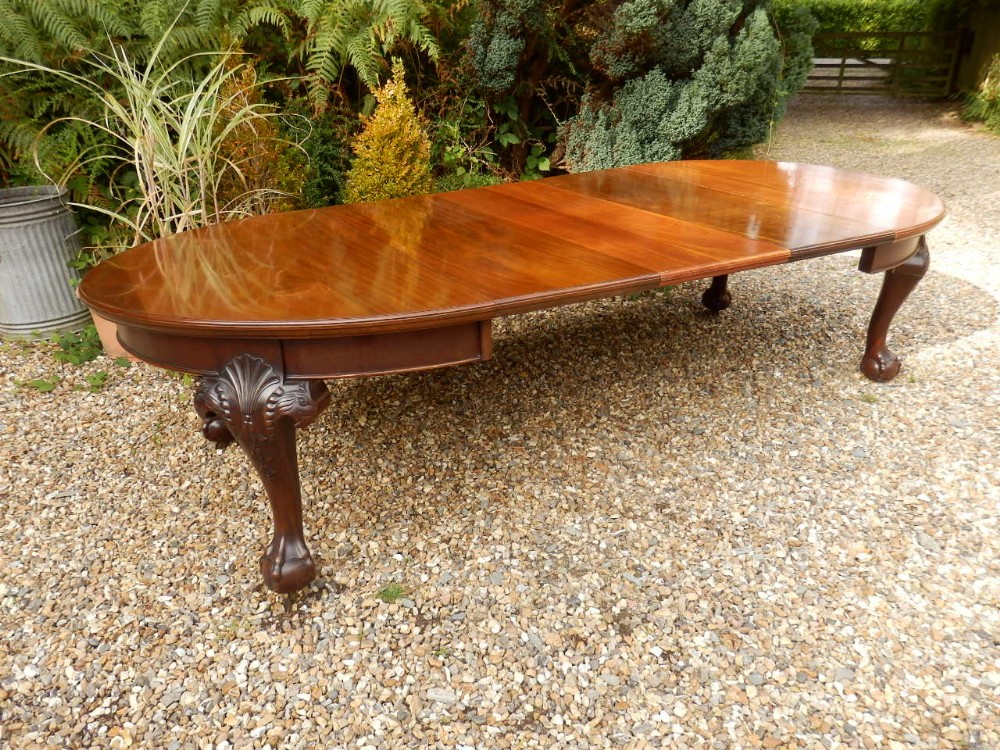 Victorian extending dining table