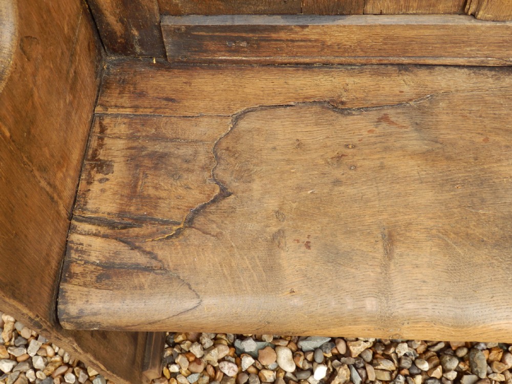 Settle, solid oak View VI