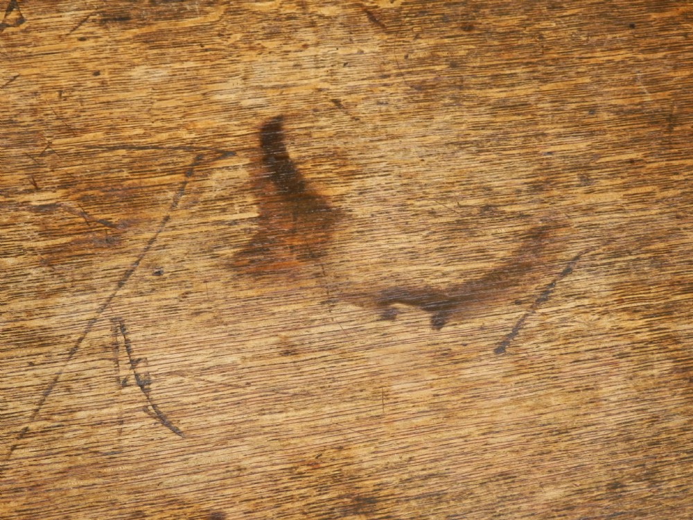 Oak refectory table View XII