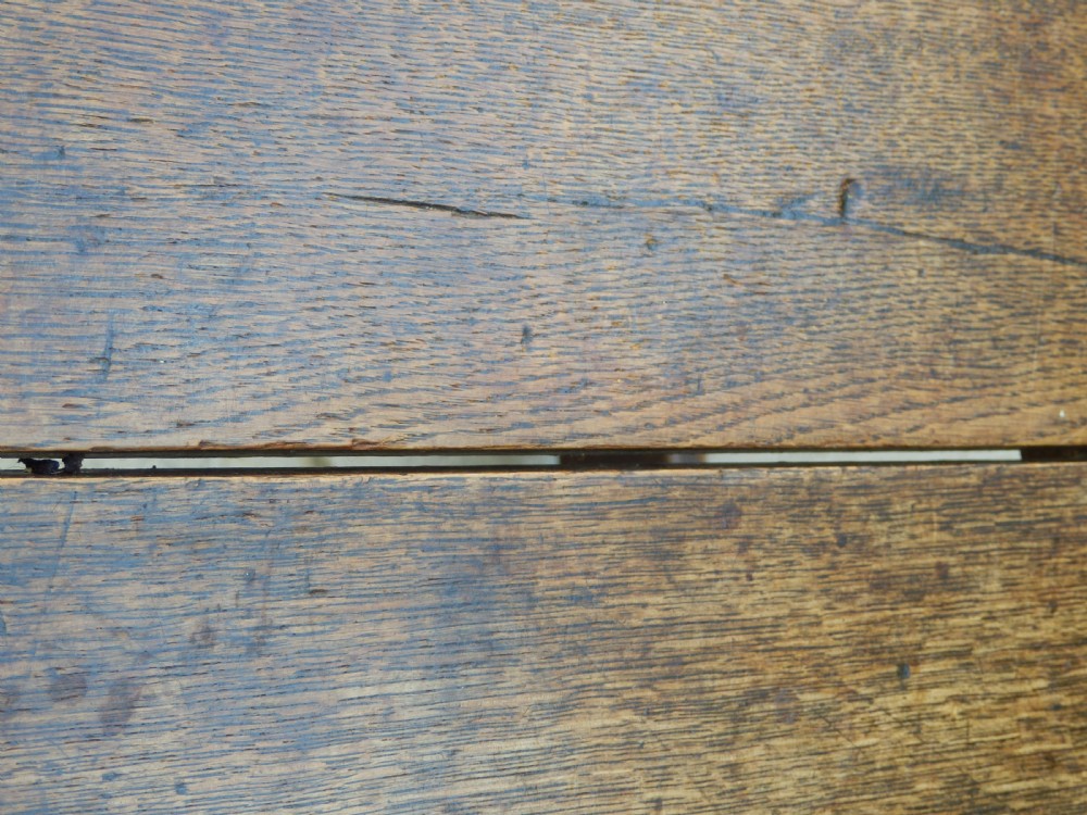 Oak refectory table View XIII