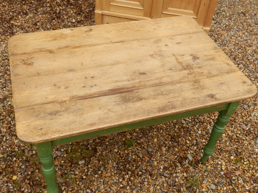 Pine kitchen table. View IV