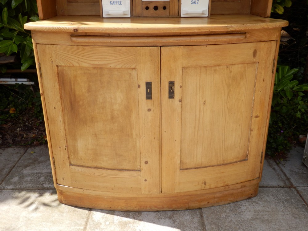 Pine continental Victorian dresser. View V