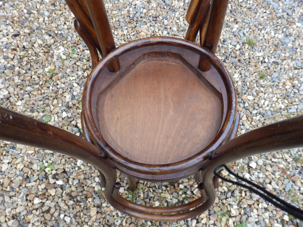 A pair of 'Thonet' bentwood dining chairs View VI