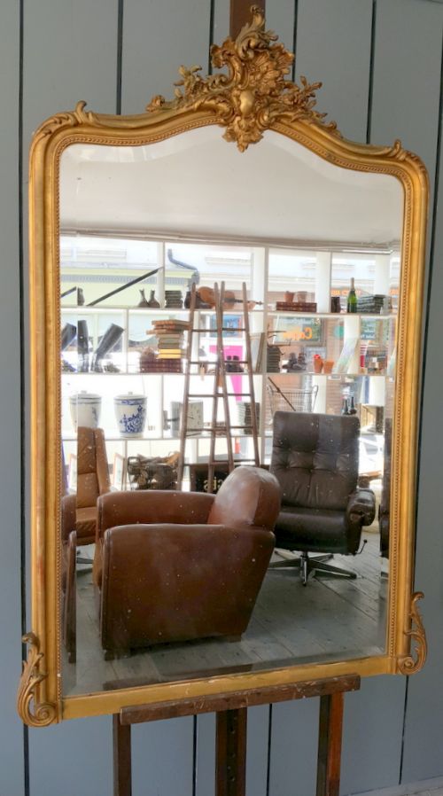 Antique Rococo French Mirror C1900