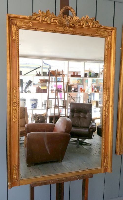 Pretty Antique French Mirror