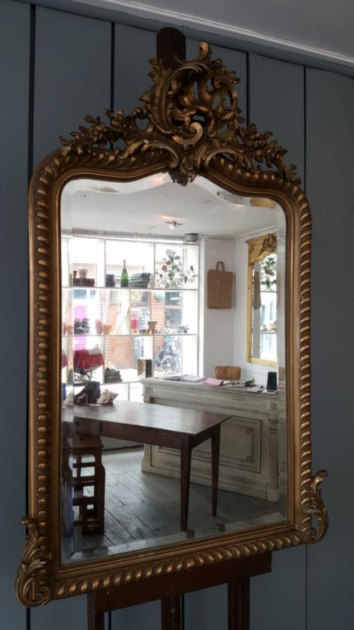 Antique French Rococo Mirror