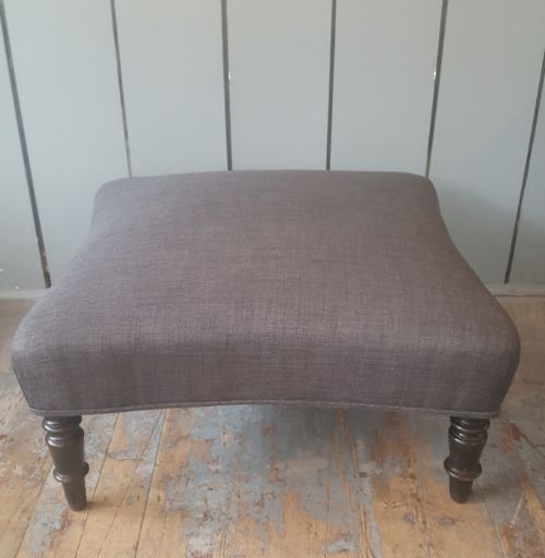 Antique French Large Stool C1900