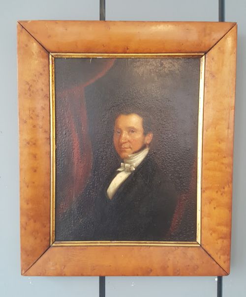 Antique Oil Painting of Gentleman C1850
