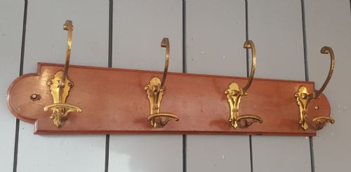 Antique French Brass Hooks C1900