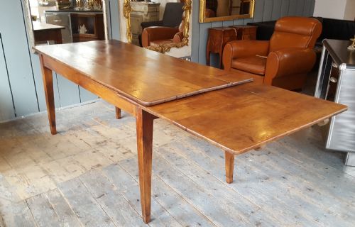 
Antique French Cherry Wood Table C1800