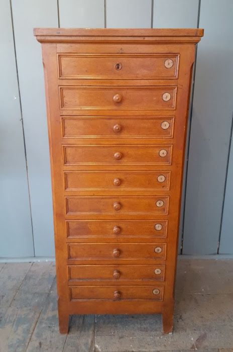 French Oak Chest of Drawers C1890