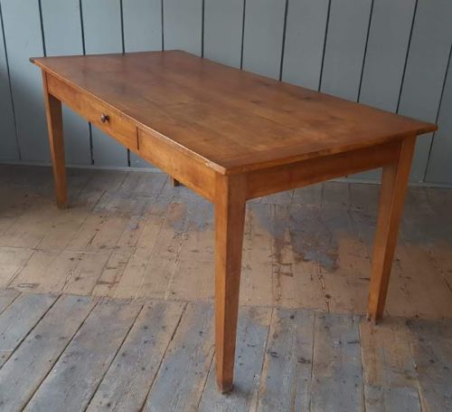 Antique French Cherrywood Table C1840