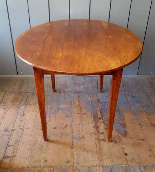 Antique French Cherrywood Oval Table C1850