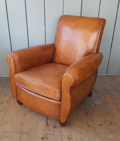 French Leather Club C1920