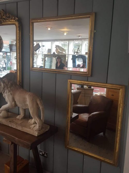 Pair of Antique Gilded Mirrors C1900