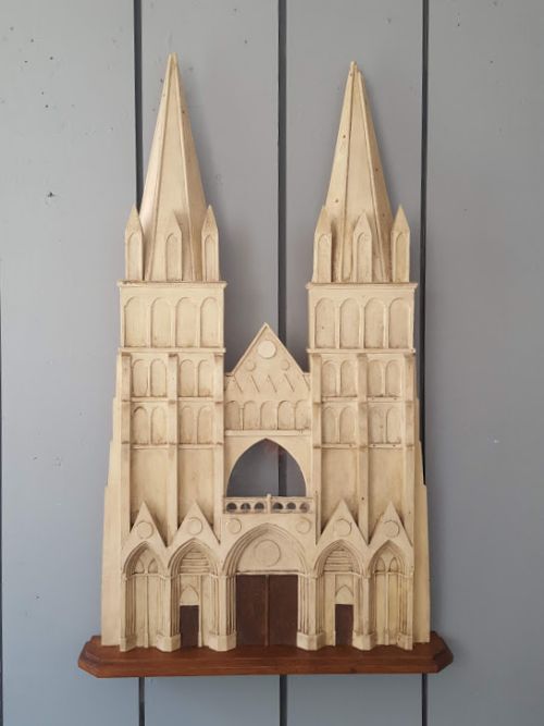 Large Architectural Model of Church C1920