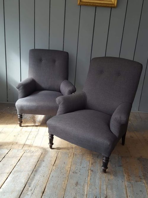 Pair of French Antique Armchairs C1910