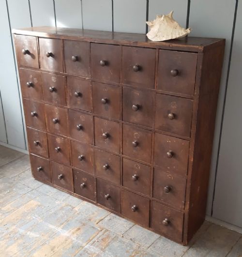 Antique French Shop Drawers C1870