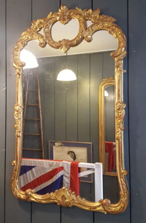 Beautiful French Gilded Mirror C1880