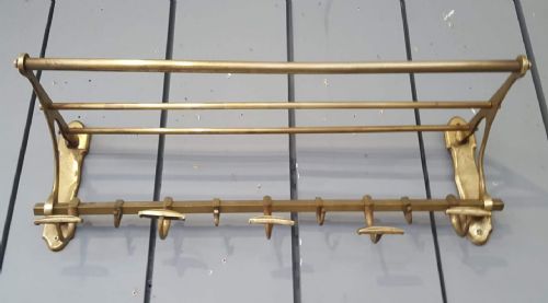 Antique Brass Luggage Rack