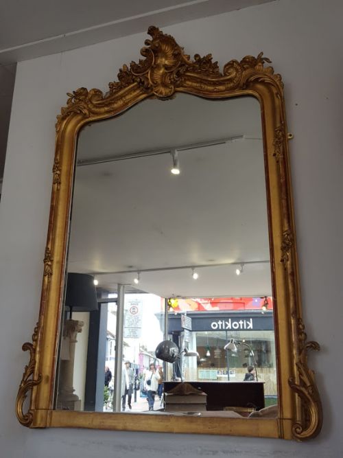 Beautiful French Gilded Mirror C1880